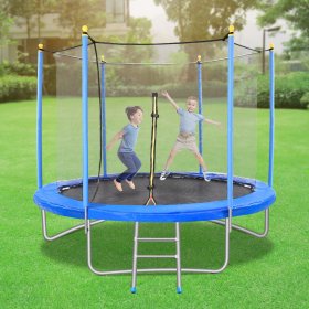 MaxKare 10Ft Trampoline for Kids Toddler, Jumping Trampoline with Enclosure, 264 lbs Capacity, Children Trampoline with Net Indoor Outdoor