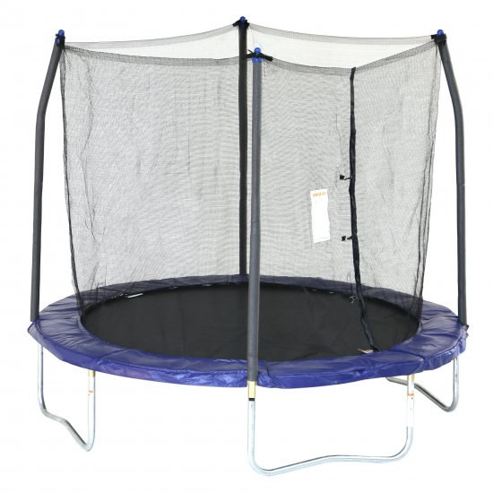 Skywalker Trampolines 8\' Trampoline with Safety Enclosure, Blue