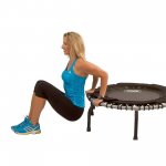 JumpSport 370 Home Gym 39 Heavy Duty Fitness Trampoline with 4-In-1 DVD