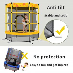 Skywalker Trampolines 36-Inch Square Language Learning Mini Bouncer