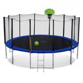 Exacme 16' Round Trampoline with Safety Enclosure