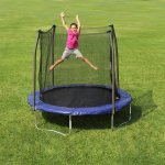 Skywalker Trampolines 8' Trampoline with Safety Enclosure, Blue