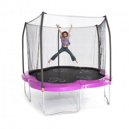 Skywalker Trampolines 11' Adventure Arena Trampoline with Enclosure Imagination Garden