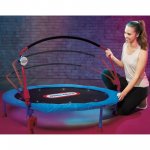 Little Tikes 4.5-ft. Lights 'n Music Trampoline, with Music, Lights, and Bluetooth Connectivity