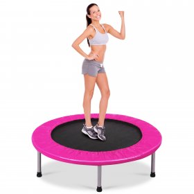 Costway 38 Rebounder Trampoline Adults and Kids Exercise Workout w/Padding & Springs