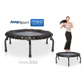JumpSport 250 Fitness Rebounder Mini Trampoline In Home Cardio Fitness (2 Pack)